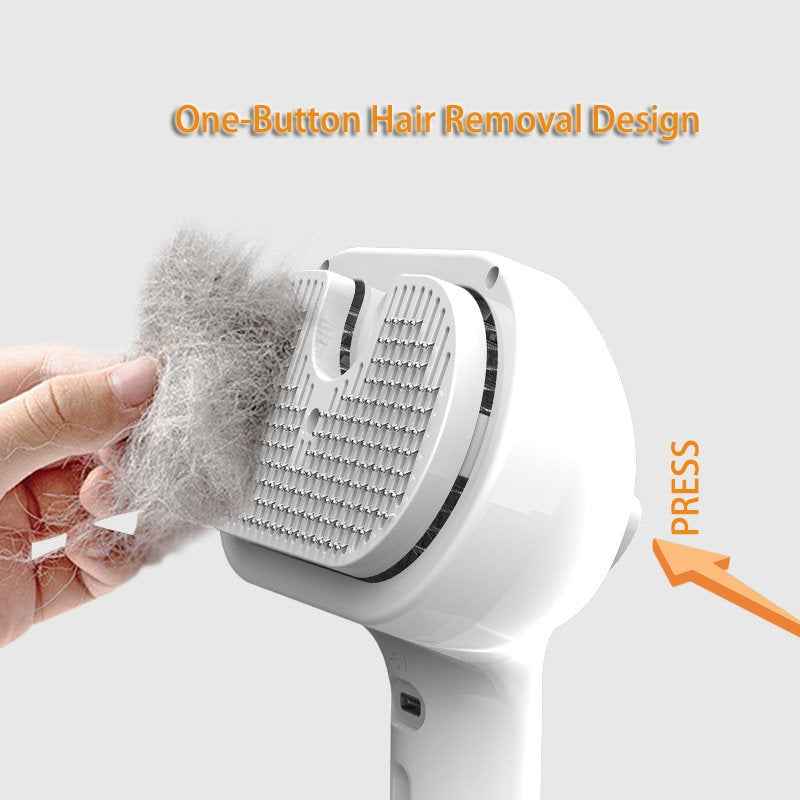Self-Cleaning Grooming Brush
