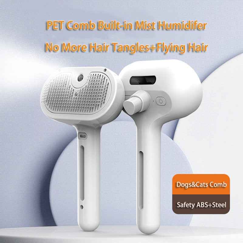 Self-Cleaning Grooming Brush