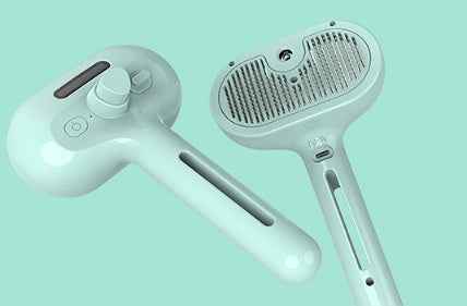Self-Cleaning Grooming Brush
